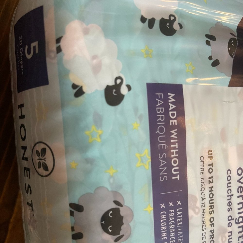 HONEST OVERNIGHTS SIZE 5